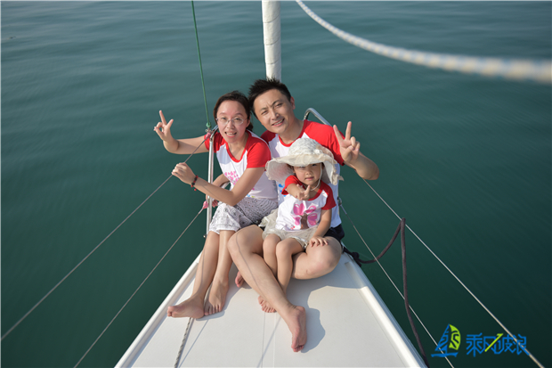 我们家的首次青岛帆船体验之旅，简直不能更完美!
